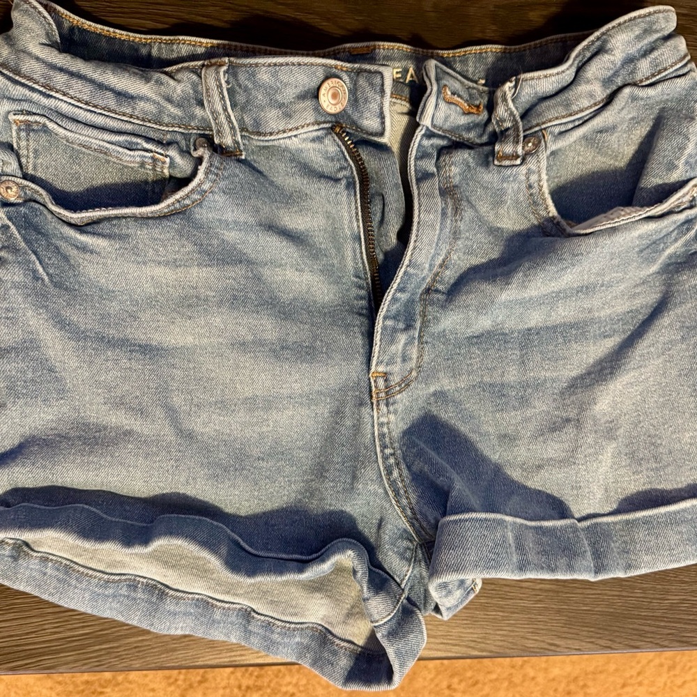 American Eagle Denim Blue Women's Shorts